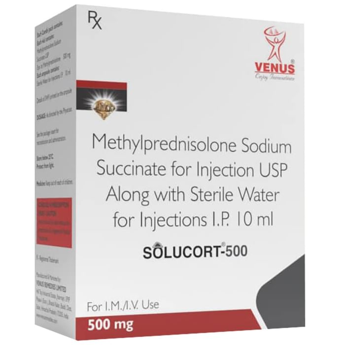 Buy Solucort 500 Injection Online | Classic Derma