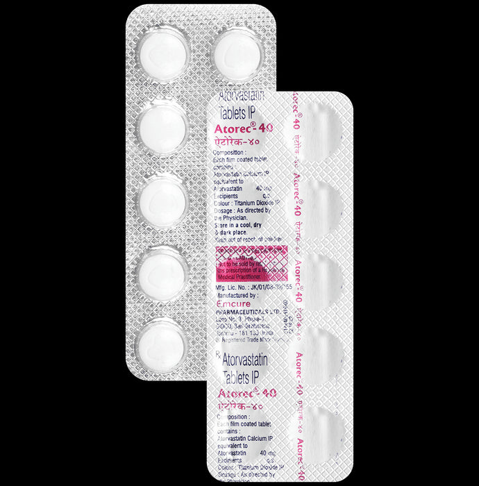 Atorec 40 Tablet - Classic Derma