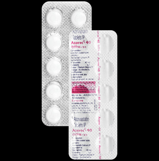Atorec 40 Tablet - Classic Derma
