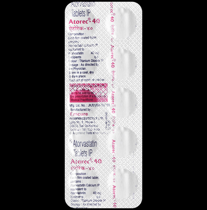 Atorec 40 Tablet