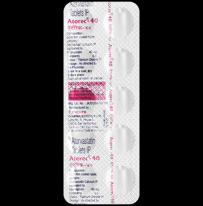 Atorec 40 Tablet