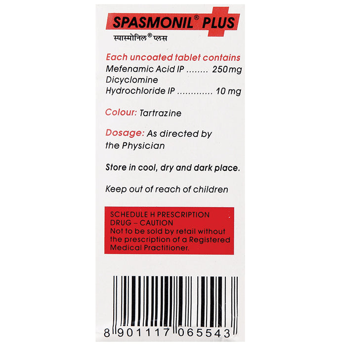Spasmonil Plus Tablet