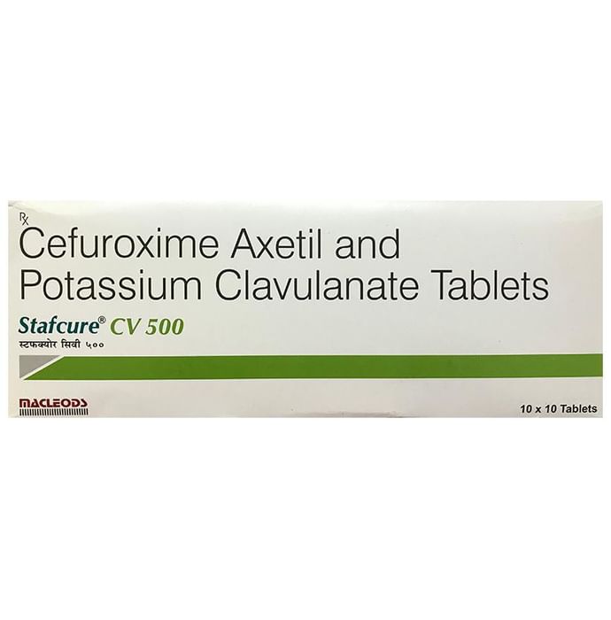 Stafcure CV 500 Tablet - Classic Derma