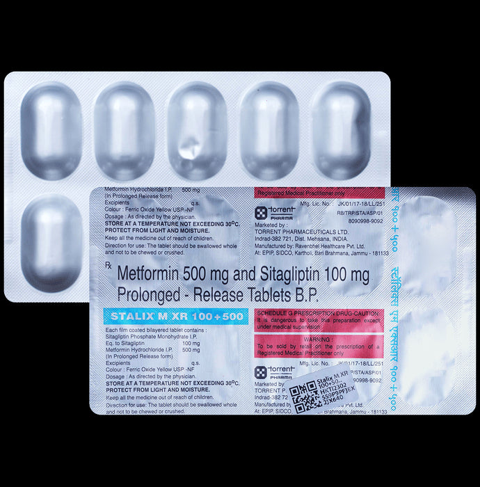 Stalix M XR 100+500 Tablet - Classic Derma