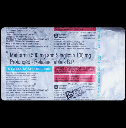 Stalix M XR 100+500 Tablet
