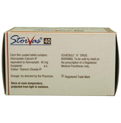 Storvas 40 Tablet