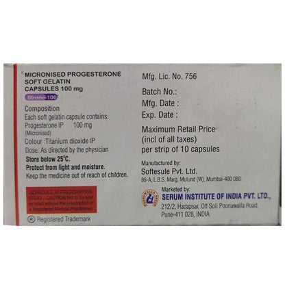 Strone 100 Capsule