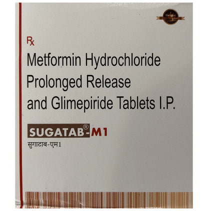 Sugatab-M 1 Tablet PR - Classic Derma