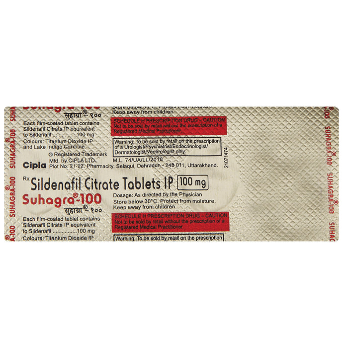 Suhagra 100 Tablet