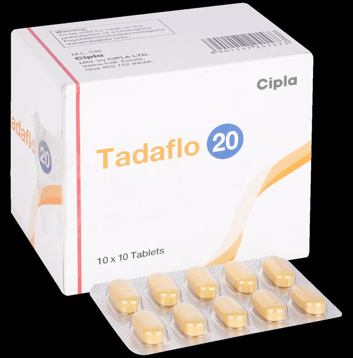 Tadaflo 20mg Tablet - Classic Derma