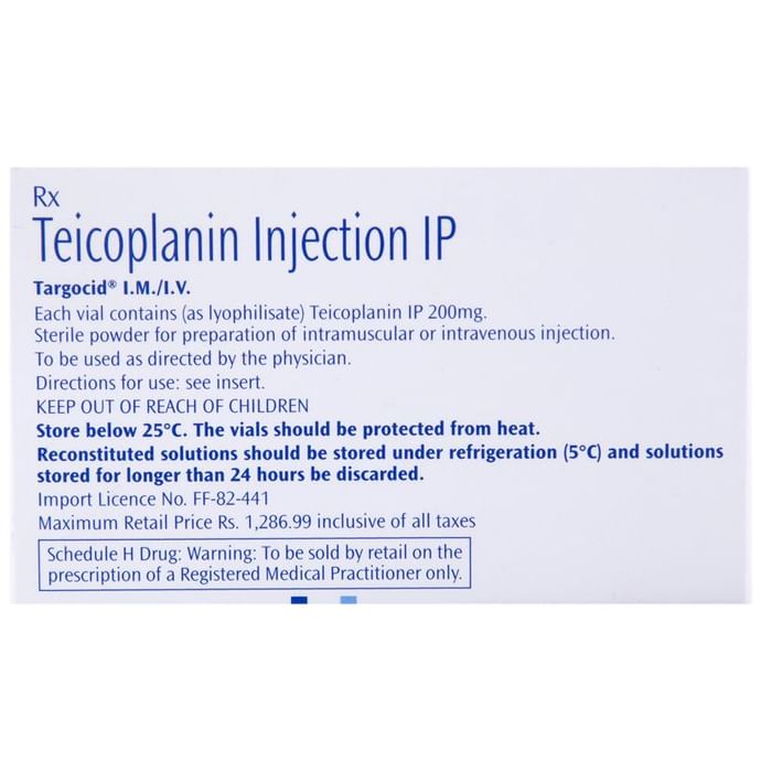 Targocid 200mg Injection