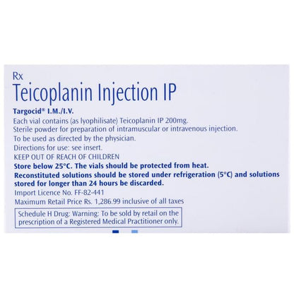 Targocid 200mg Injection