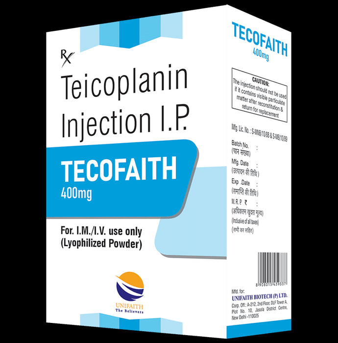 Tecofaith 400mg Injection - Classic Derma