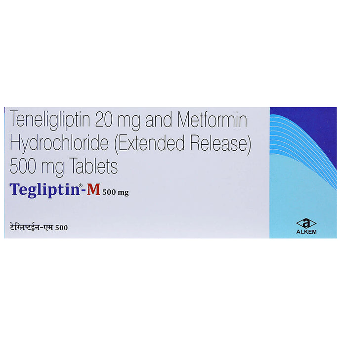 Teglipt M 500mg/20mg Tablet - Classic Derma
