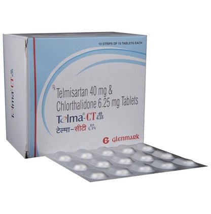 Telma-CT 40/6.25 Tablet - Classic Derma