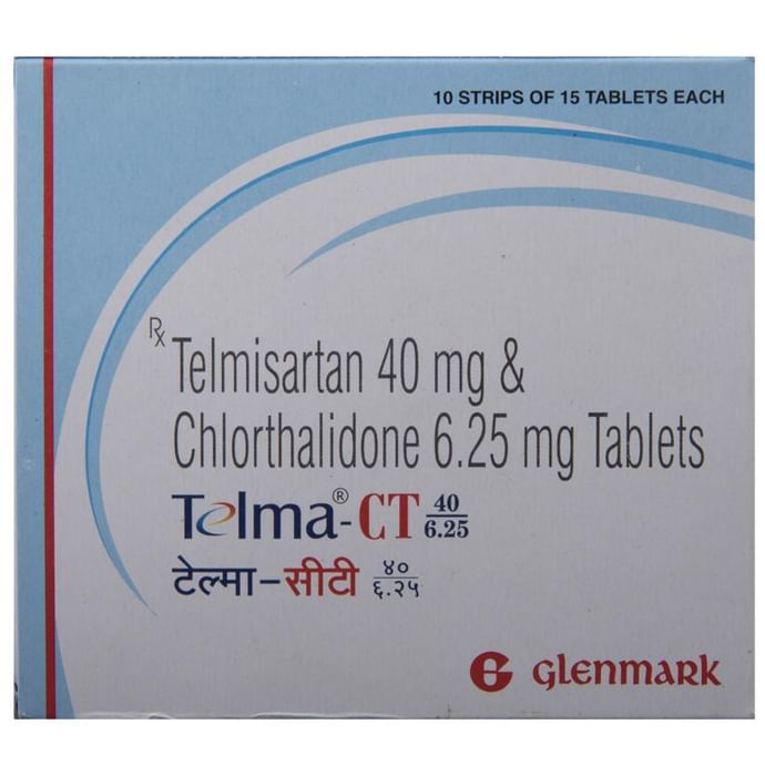 Telma-CT 40/6.25 Tablet