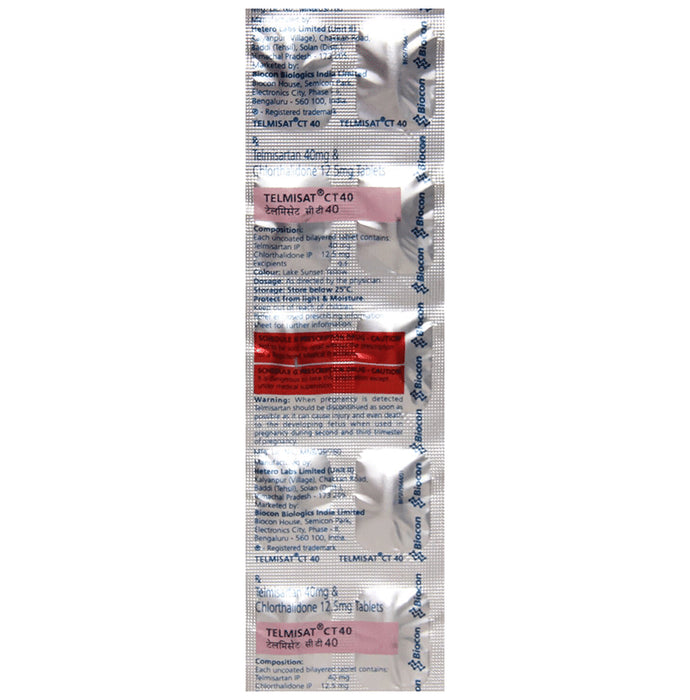 Telmisat CT 40 Tablet