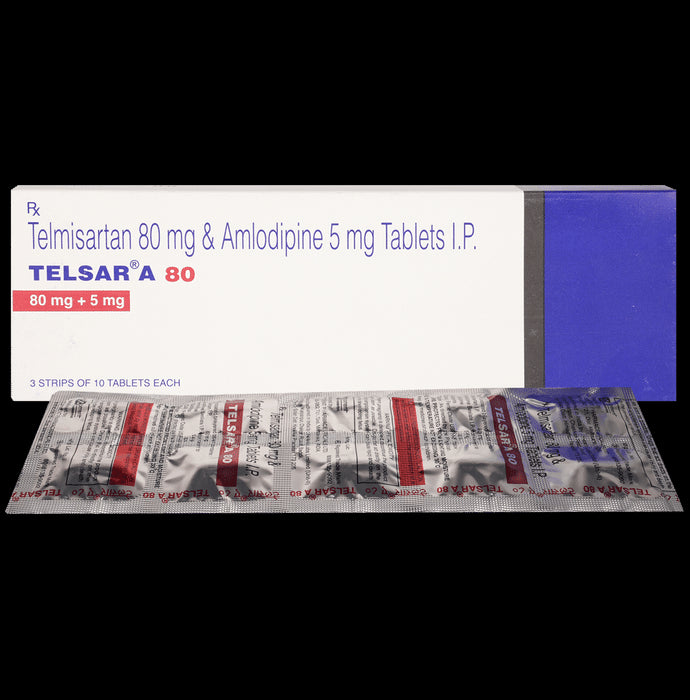 Telsar A 80 Tablet - Classic Derma