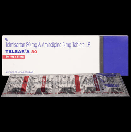 Telsar A 80 Tablet - Classic Derma