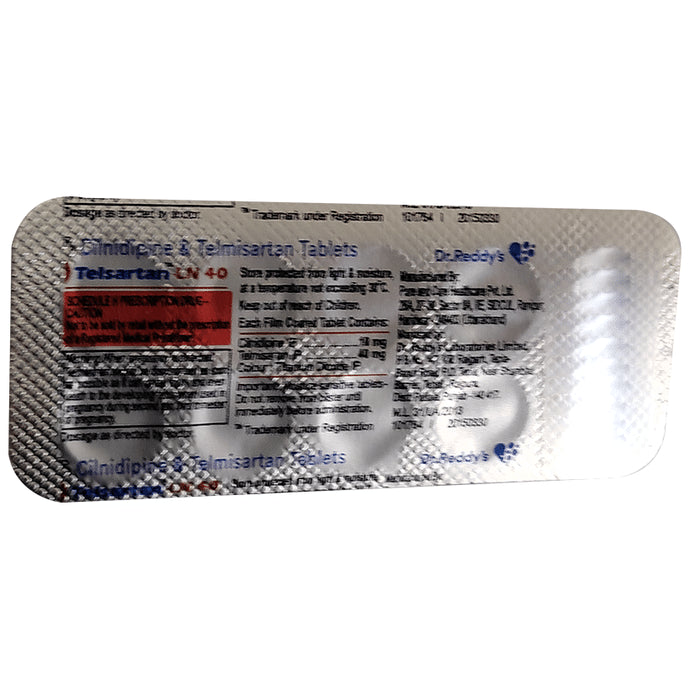 Telsartan LN 10mg/40mg Tablet