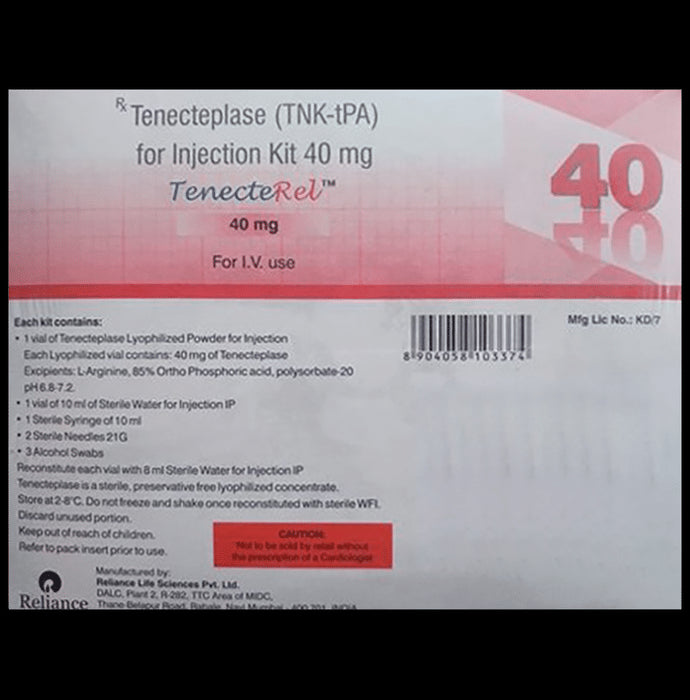 Tenecterel 40mg Injection Kit - Classic Derma