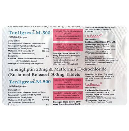 Tenligress-M 500 Tablet SR