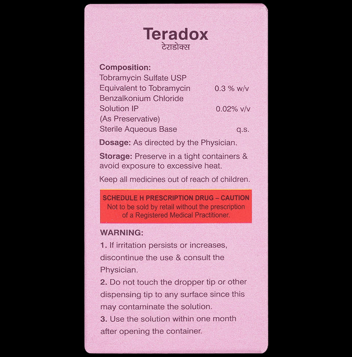 Teradox Eye Drop