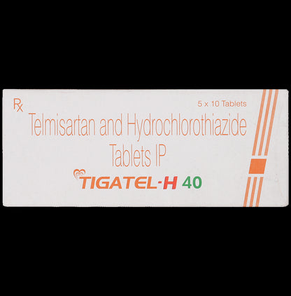 Tigatel H 40mg/12.5mg Tablet