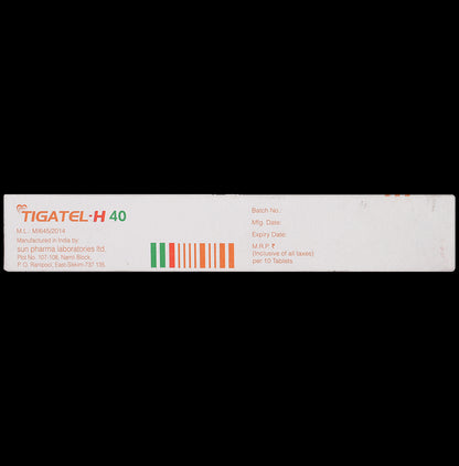 Tigatel H 40mg/12.5mg Tablet