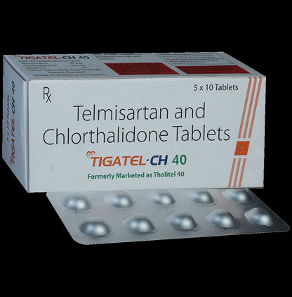 Tigatel-CH 40mg/12.5mg Tablet - Classic Derma