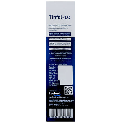 Tinfal Topical Solution 10%