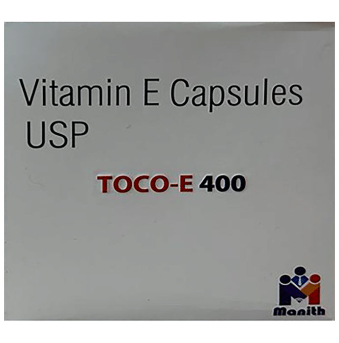 Toco-E 400 Capsule - Classic Derma
