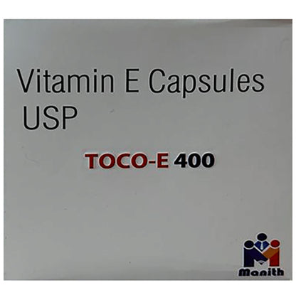 Toco-E 400 Capsule - Classic Derma