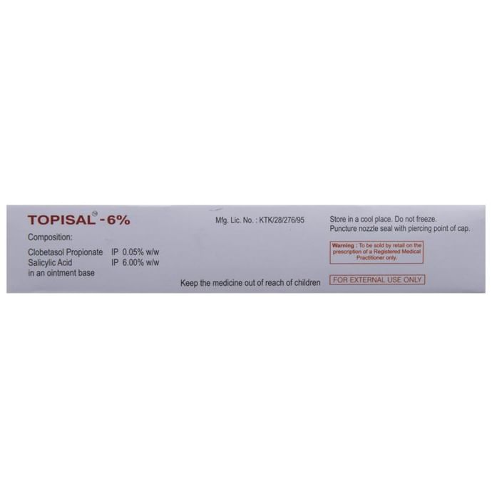 Topisal 6% Ointment