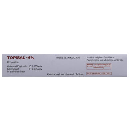 Topisal 6% Ointment
