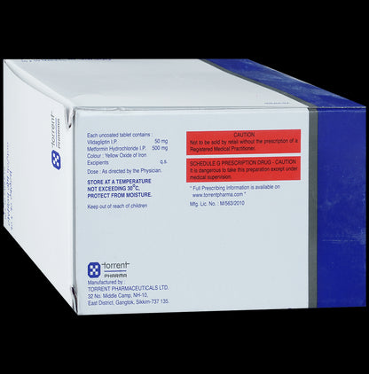 Torglip M 50/500 Tablet