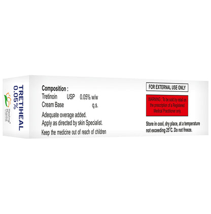 Tretiheal 0.05% Cream