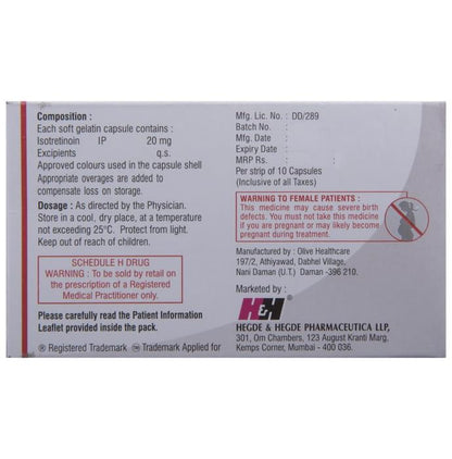 Tretin-Iso 20 Capsule