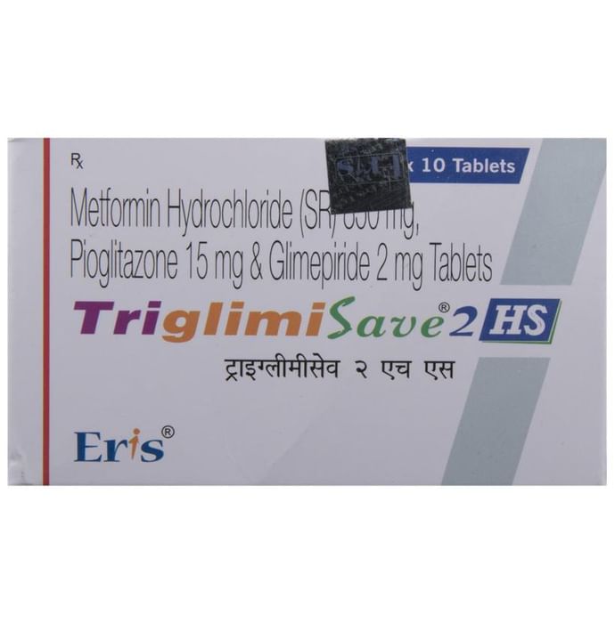 Triglimisave 2 HS Tablet SR - Classic Derma