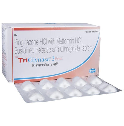 Triglynase 2 Forte Tablet SR - Classic Derma