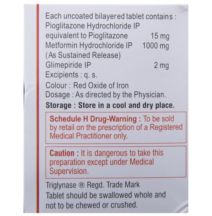 Triglynase 2 Forte Tablet SR