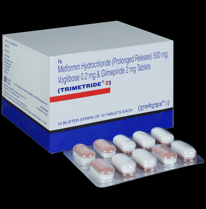 Trimetride 2 Tablet PR - Classic Derma