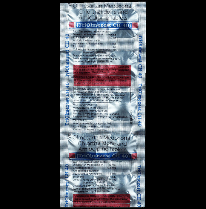 Triolmezest CH 40 Tablet