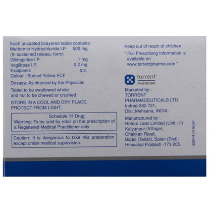 Trivoglitor 1 Tablet SR