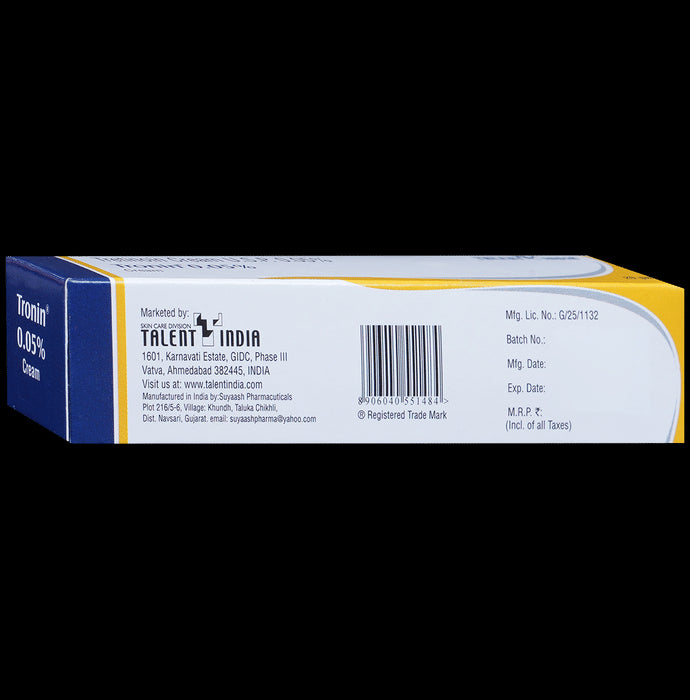 Tronin 0.05% Cream