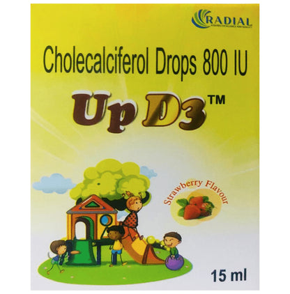 UP D3 Strawberry Oral Drops - Classic Derma