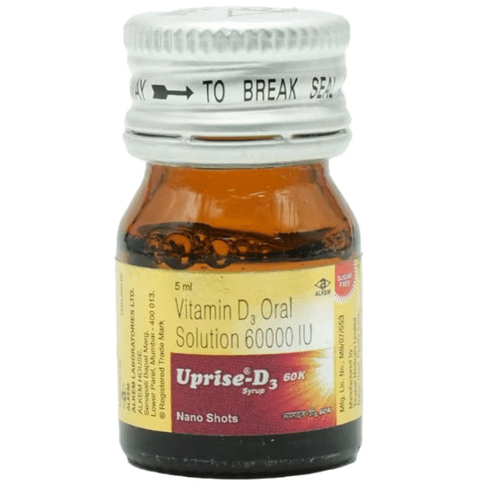 Uprise-D3 60K Syrup Sugar Free - Classic Derma