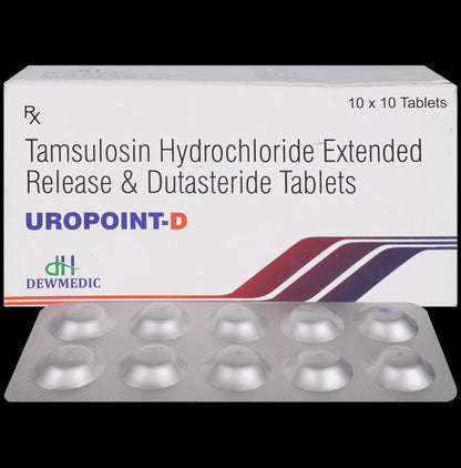 Uropoint D 0.4mg/0.5mg Tablet - Classic Derma