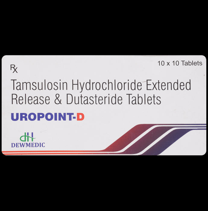Uropoint D 0.4mg/0.5mg Tablet