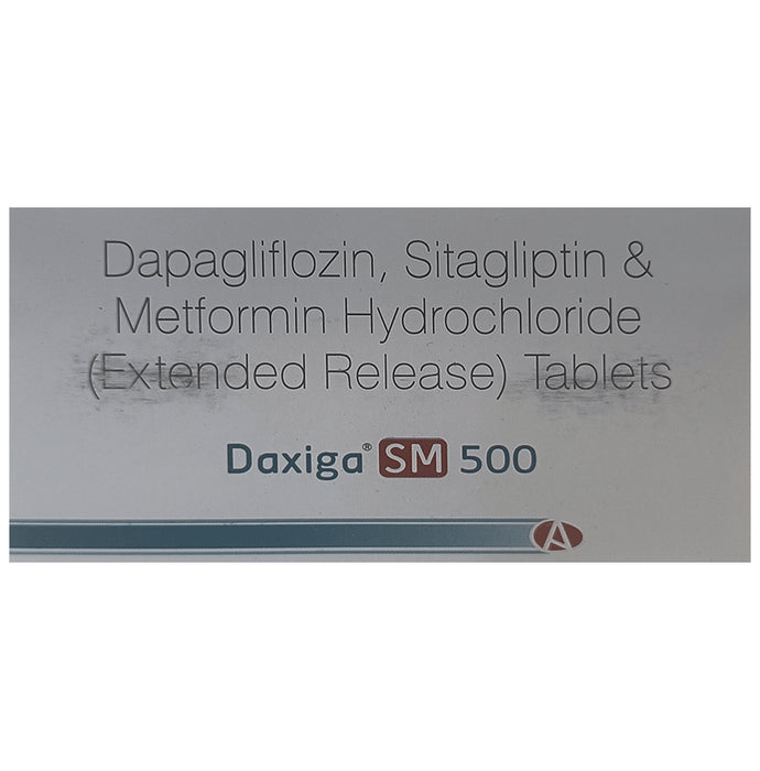 Daxiga SM 500 Tablet ER - Classic Derma